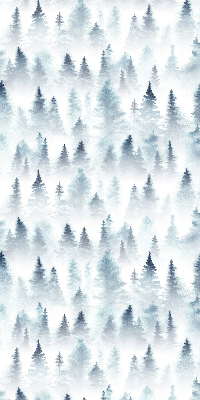 Rolgordijn verduisterend Bos in de mist