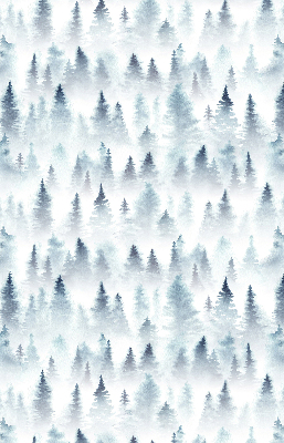 Rolgordijn verduisterend Bos in de mist