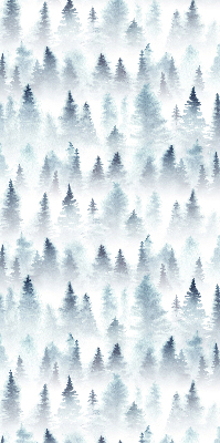 Rolgordijn verduisterend Bos in de mist