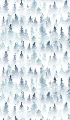 Rolgordijn verduisterend Bos in de mist