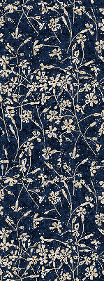 Rolgordijn voor het raam Bloemen