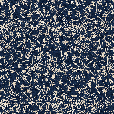 Rolgordijn voor het raam Bloemen