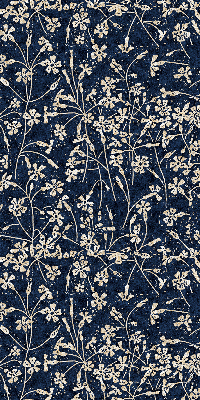 Rolgordijn voor het raam Bloemen