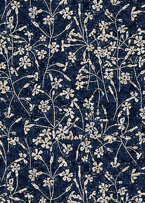 Rolgordijn voor het raam Bloemen