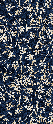 Rolgordijn voor het raam Bloemen