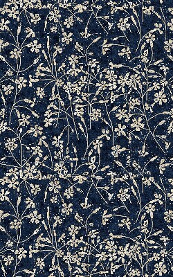 Rolgordijn voor het raam Bloemen