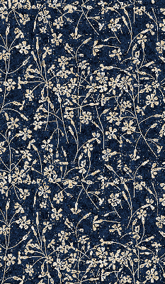 Rolgordijn voor het raam Bloemen