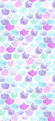 Rolgordijn verduisterend Kleurrijke schubben