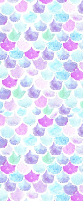 Rolgordijn verduisterend Kleurrijke schubben