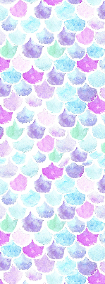 Rolgordijn verduisterend Kleurrijke schubben