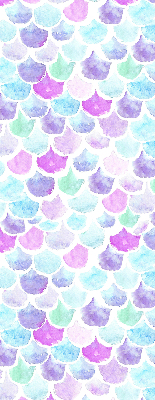 Rolgordijn verduisterend Kleurrijke schubben