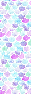 Rolgordijn verduisterend Kleurrijke schubben