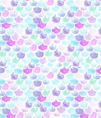 Rolgordijn verduisterend Kleurrijke schubben