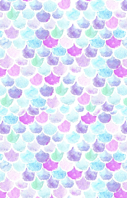 Rolgordijn verduisterend Kleurrijke schubben