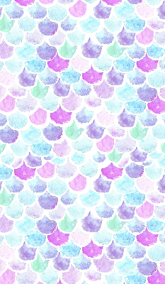 Rolgordijn verduisterend Kleurrijke schubben