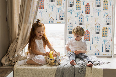 Rolgordijn verduisterend Blokken