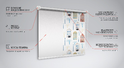 Rolgordijn verduisterend Blokken