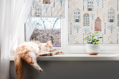 Rolgordijn verduisterend Blokken