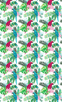 Rolgordijn voor het raam Papegaaien