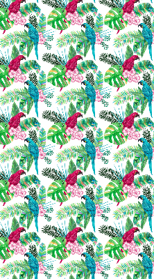 Rolgordijn voor het raam Papegaaien