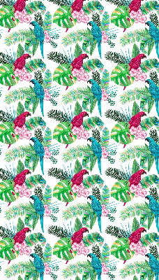 Rolgordijn voor het raam Papegaaien