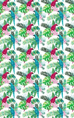 Rolgordijn voor het raam Papegaaien