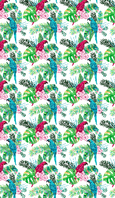 Rolgordijn voor het raam Papegaaien