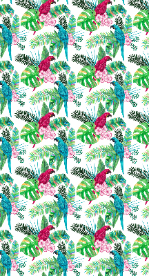 Rolgordijn voor het raam Papegaaien