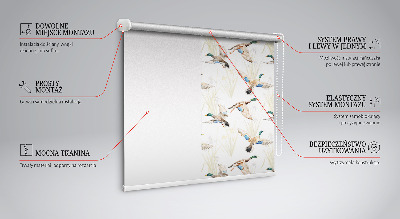 Rolgordijn verduisterend Vliegende eenden