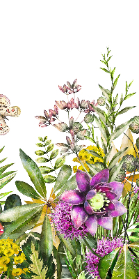 Rolgordijn verduisterend Bloemen