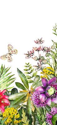 Rolgordijn verduisterend Bloemen