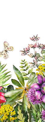 Rolgordijn verduisterend Bloemen