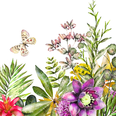 Rolgordijn verduisterend Bloemen