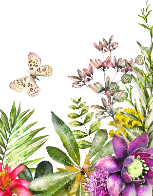 Rolgordijn verduisterend Bloemen