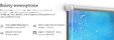 Rolgordijn voor het raam Noorderlicht