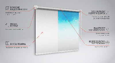 Rolgordijn voor het raam Noorderlicht