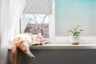 Rolgordijn voor het raam Noorderlicht