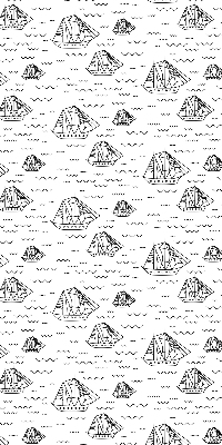 Rolgordijn verduisterend Getekende schepen