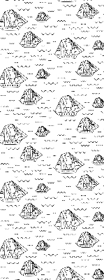 Rolgordijn verduisterend Getekende schepen