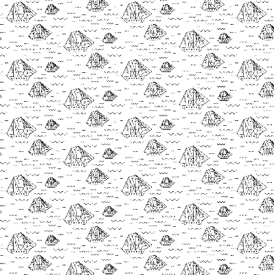 Rolgordijn verduisterend Getekende schepen