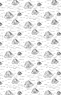 Rolgordijn verduisterend Getekende schepen