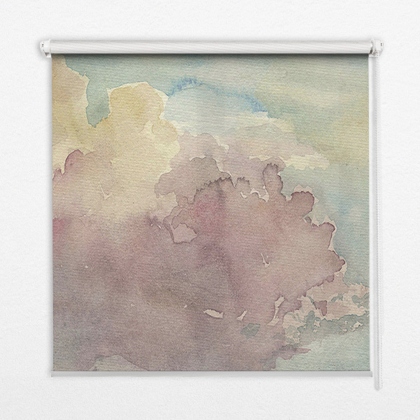 Rolgordijn voor het raam Kleurrijke lucht