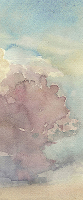 Rolgordijn voor het raam Kleurrijke lucht