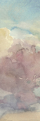 Rolgordijn voor het raam Kleurrijke lucht