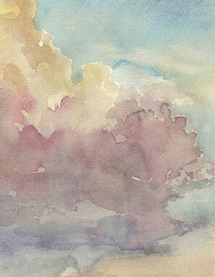 Rolgordijn voor het raam Kleurrijke lucht