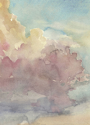 Rolgordijn voor het raam Kleurrijke lucht