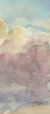 Rolgordijn voor het raam Kleurrijke lucht