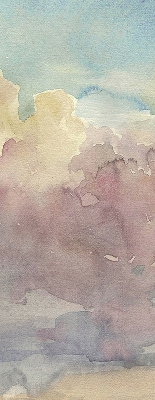 Rolgordijn voor het raam Kleurrijke lucht