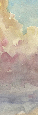 Rolgordijn voor het raam Kleurrijke lucht