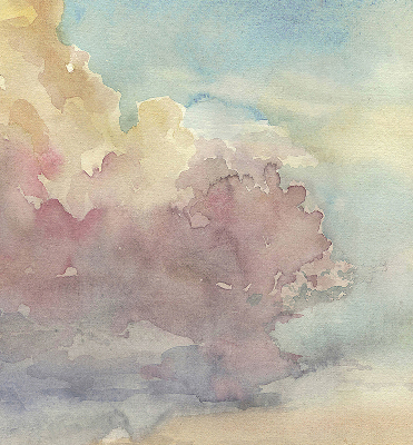 Rolgordijn voor het raam Kleurrijke lucht